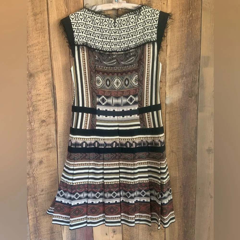 Etro Spa Via Spartaco Paisley Kaleidoscope Dress (NWT $2058) - Picture 3 of 15
